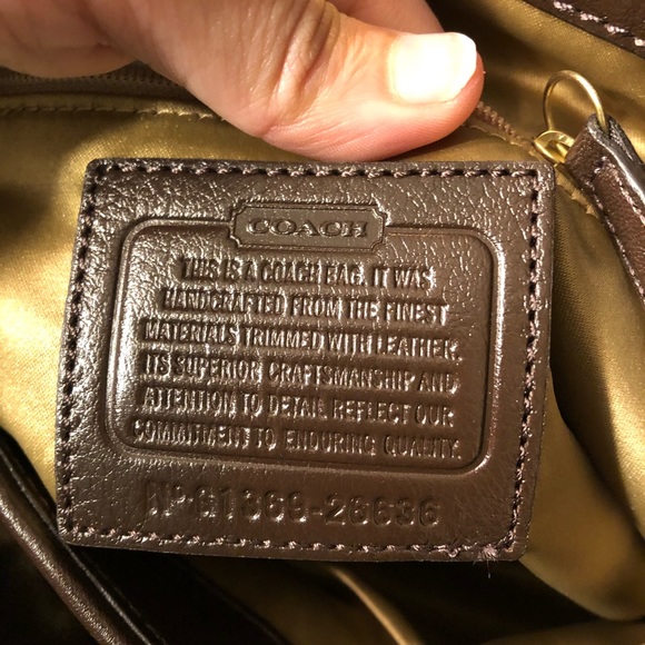 Authentic COACH purse - Picture 7 of 8
